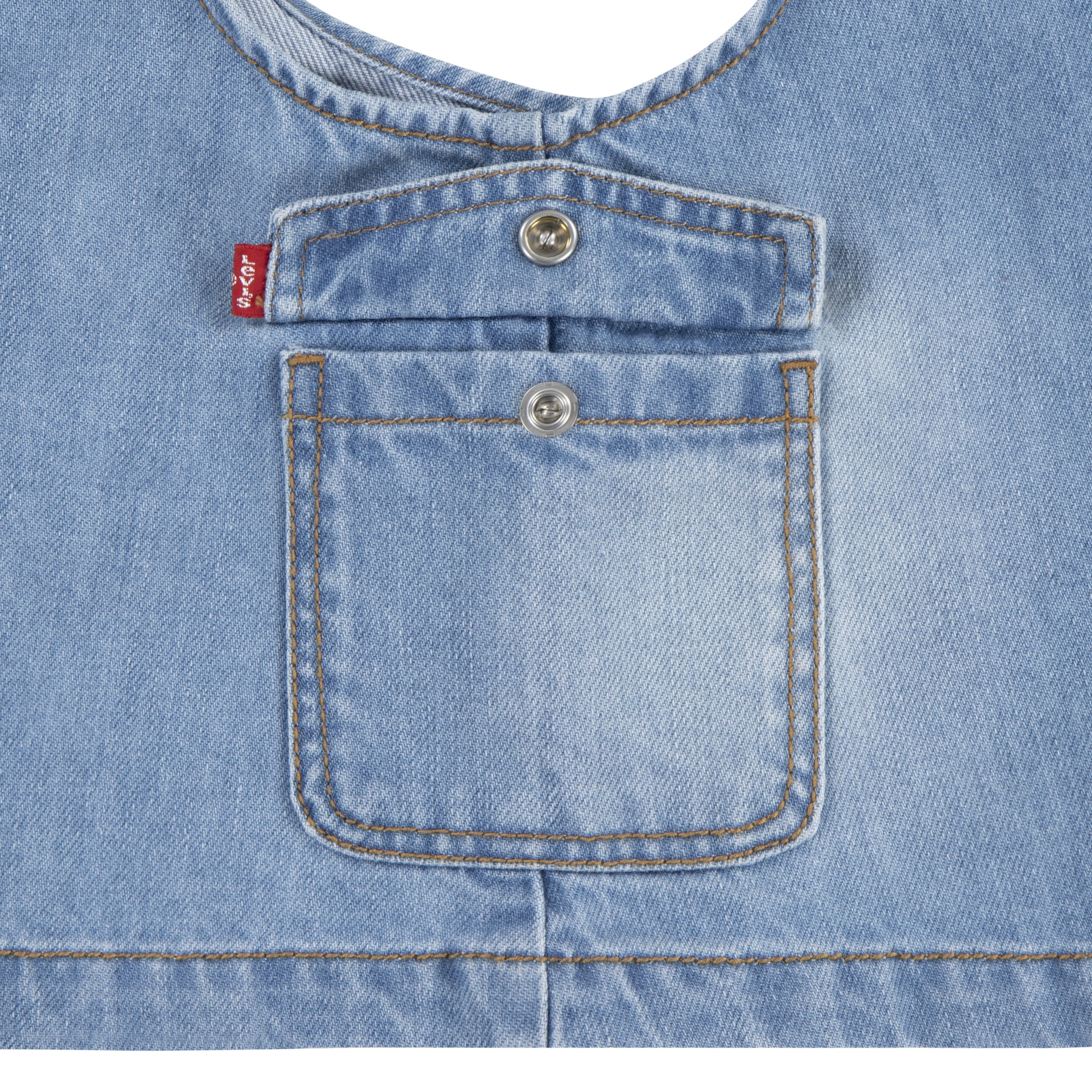 Levi's® Kids Latzkleid »LVG CARGO POCKET SKIRTALL« aufgesetzte Taschen