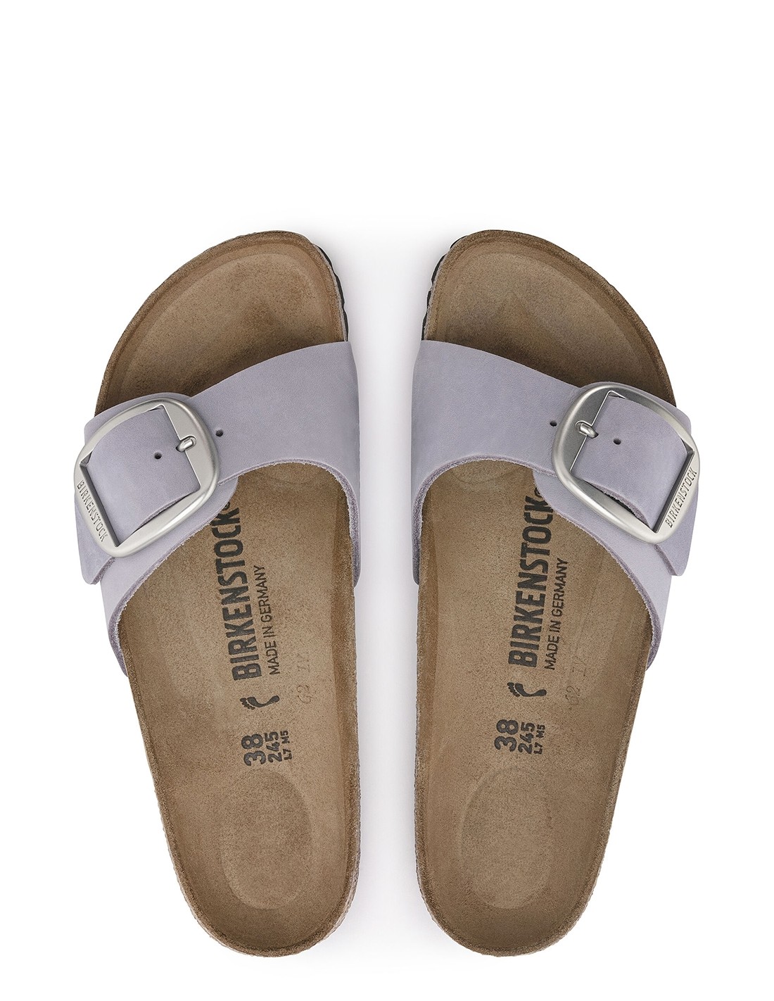 birkenstock Mules madrid bb lenb purple fog Femme