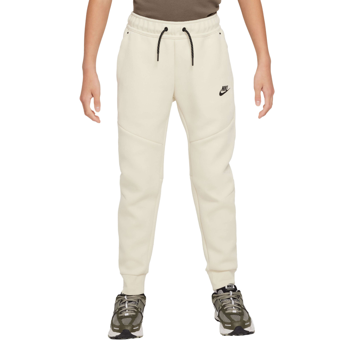 Nike Tech Fleece Sportswear Trainingspak Kids Gebroken Wit Zwart