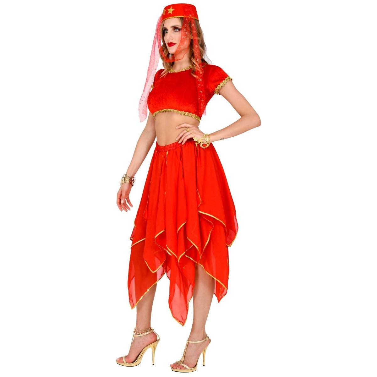 Rood Gouden Rok