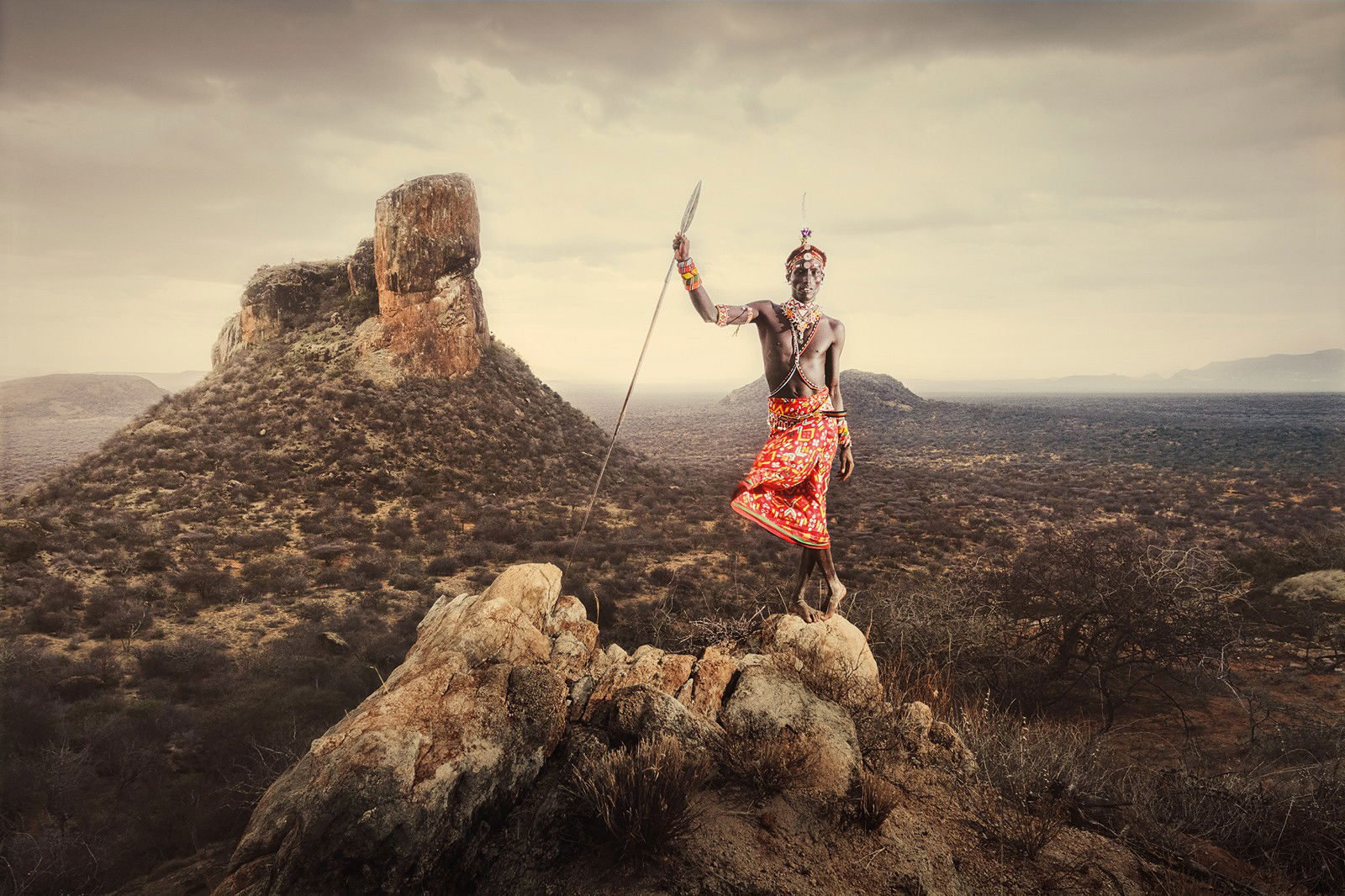Maasai by Daniel Kordan - Limited Edition. Edition of: 150. Signed.