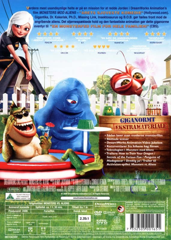 Monsters vs. Aliens - DVD