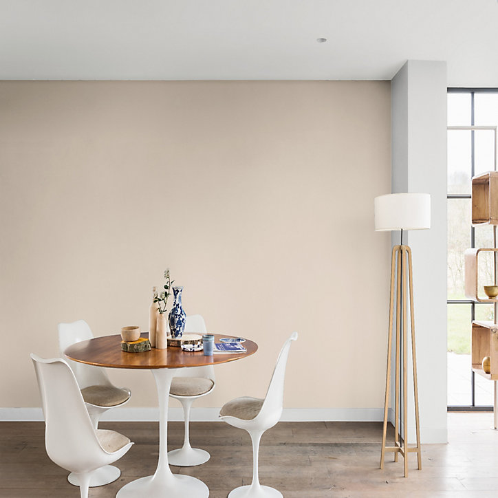 Peinture murs et boiseries Color Resist Dulux Valentine satin beige intemporel 2,5L