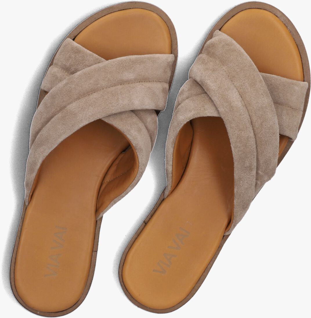 VIA VAI beige via vai slippers harita liv