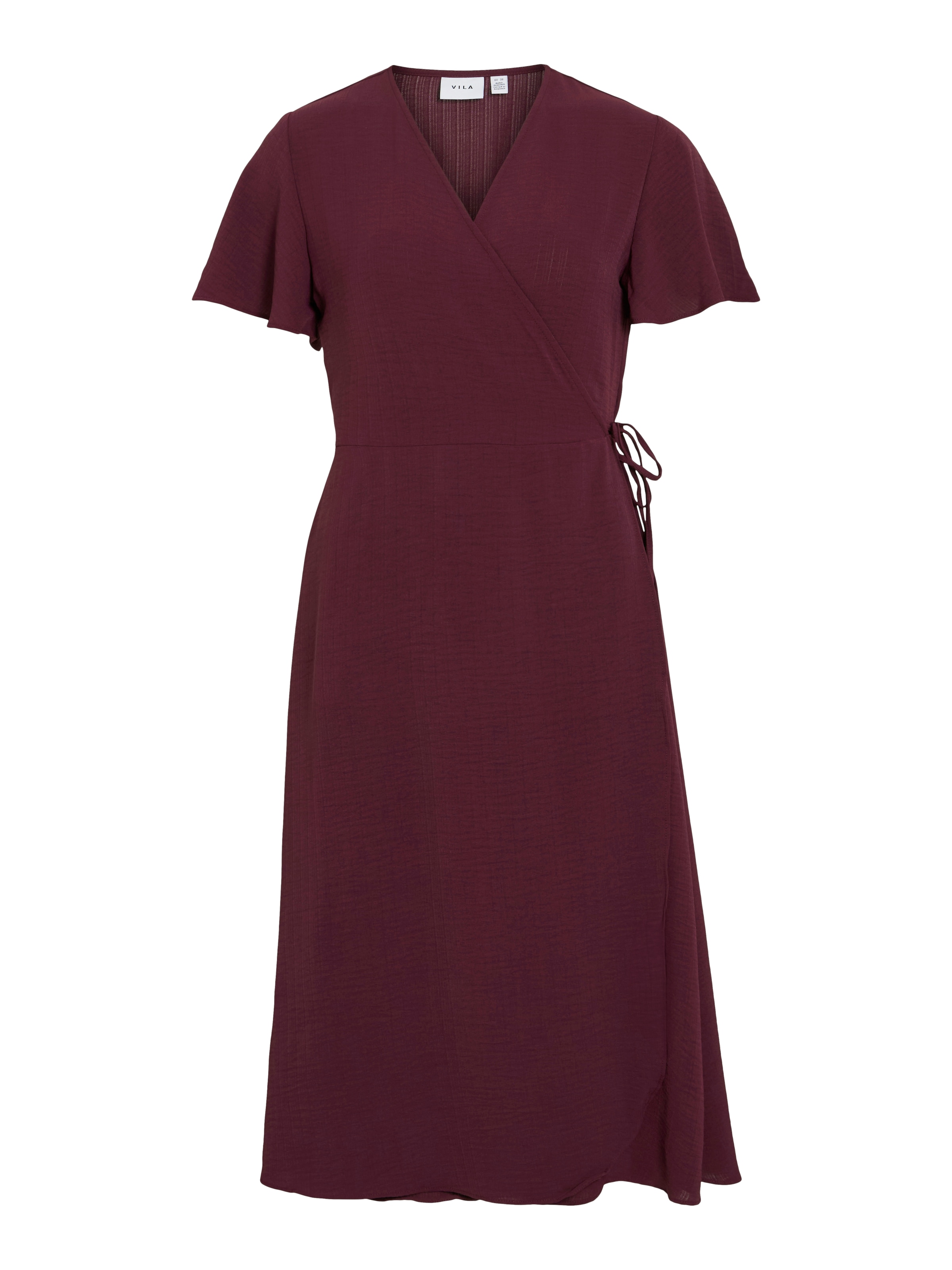 Vila Wickelkleid »VILOVIE S/S WRAP MIDI DRESS - NOOS« Sommerkleid,
