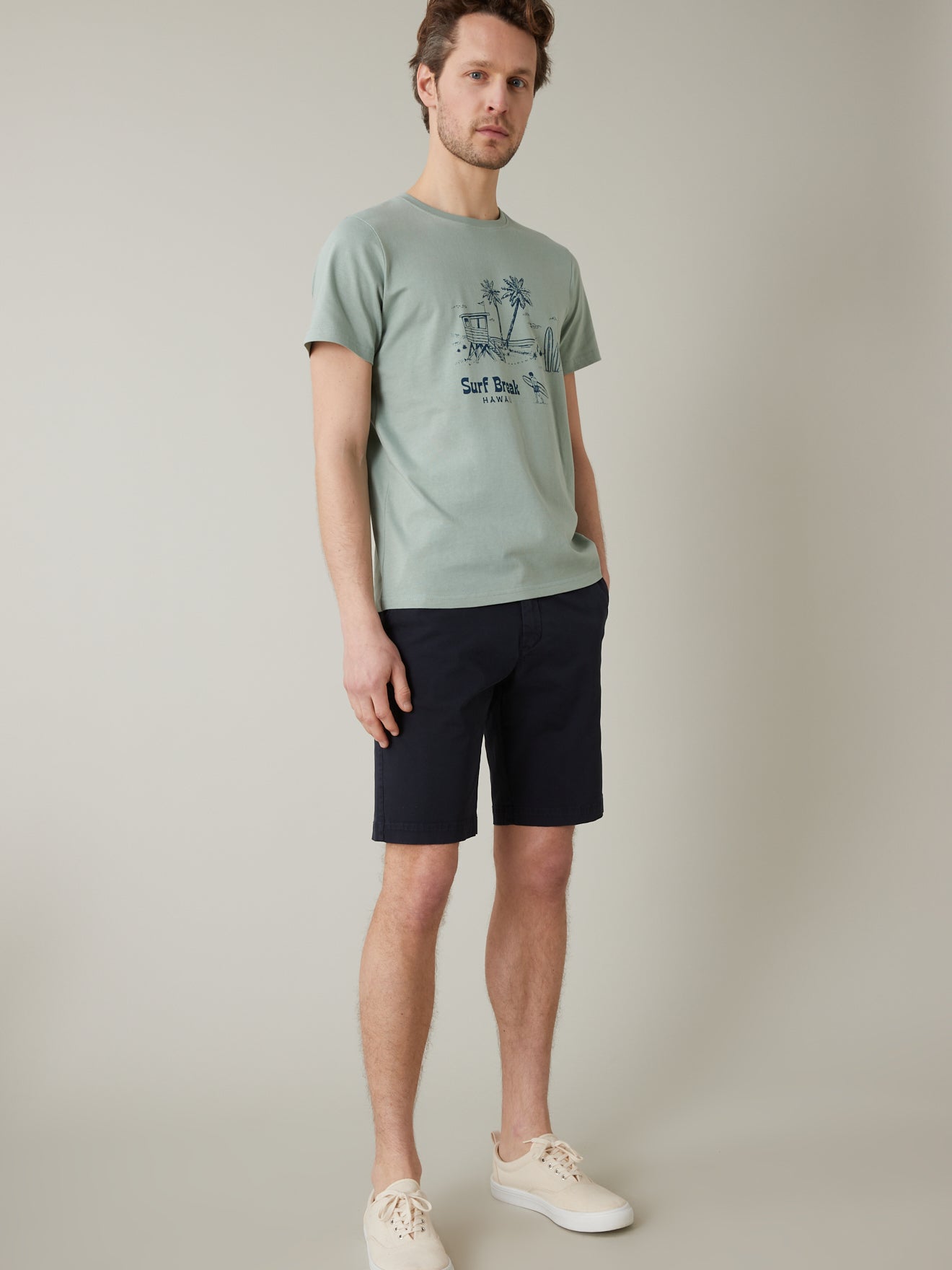 T-shirt homme imprimé devant