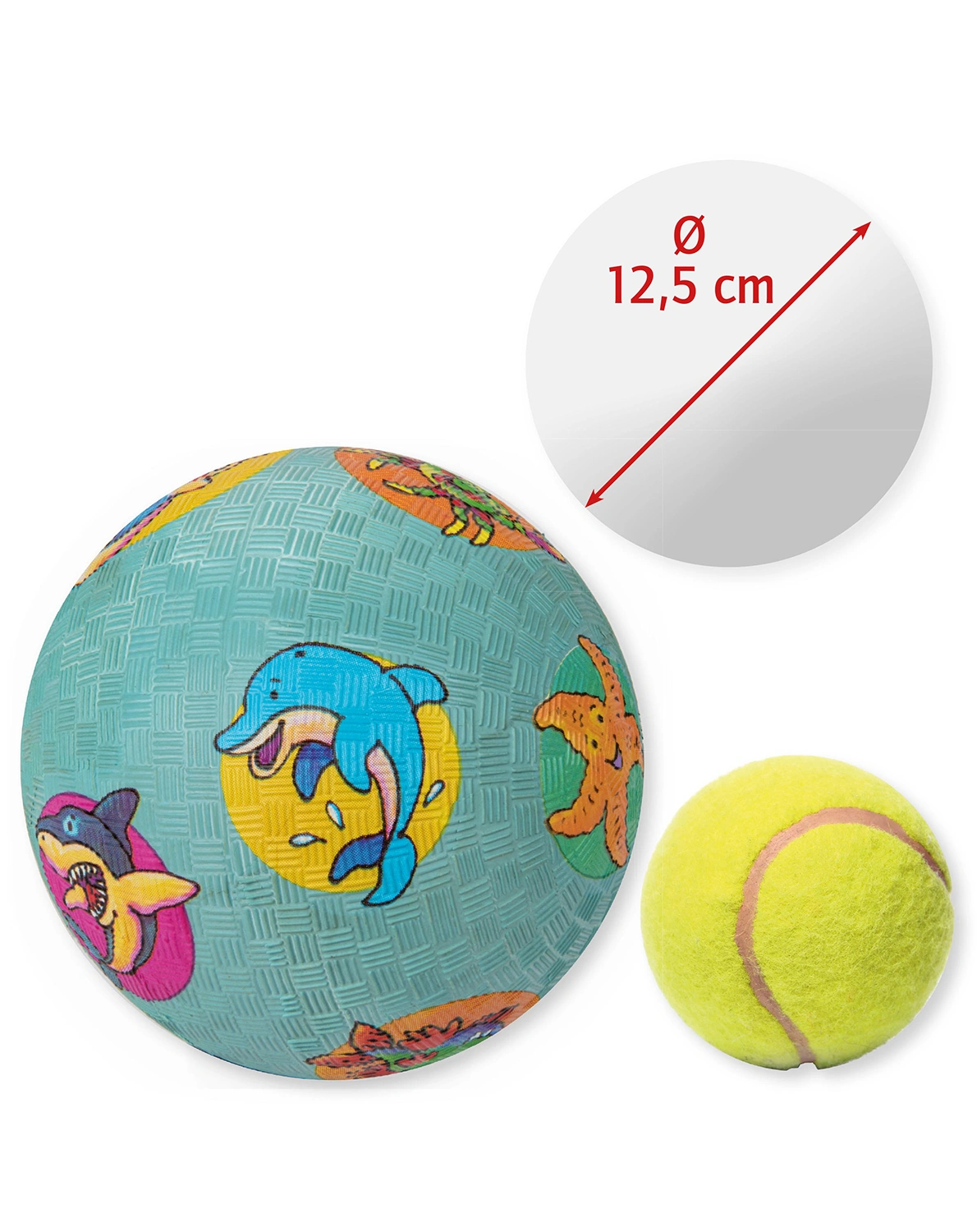 Kinderball UNTERWASSERWELT (12,5cm)