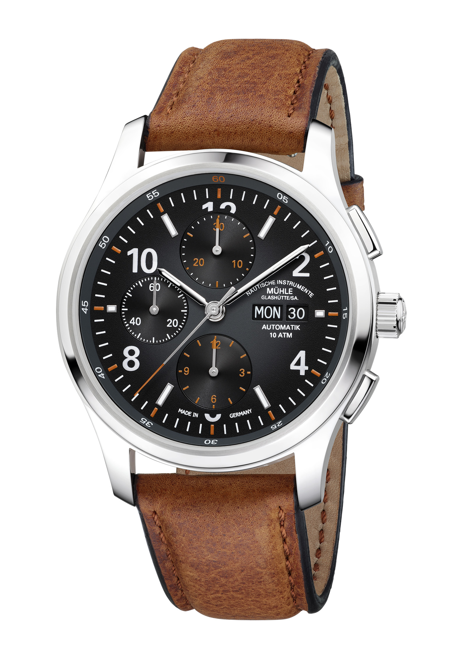 Mühle Glashütte Lunova Chronograph M1-43-06-LB-II