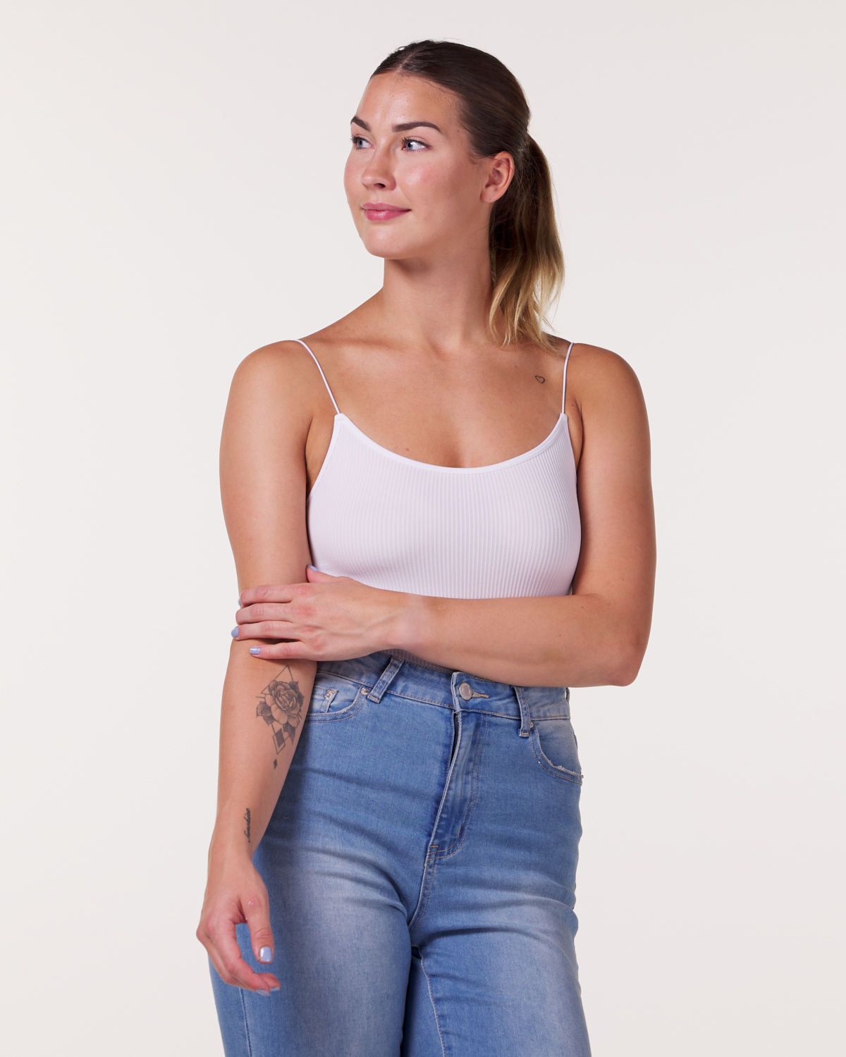 Bumpro Everyday Rib String Body White