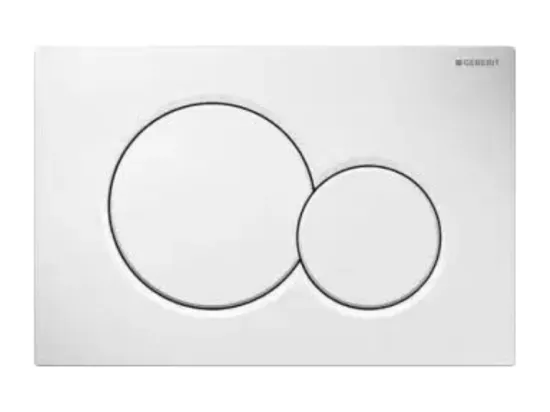 WC suspendu sans bride VILLEROY ET BOCH Architectura + abattant + Bati support GEBERIT + plaque de commande