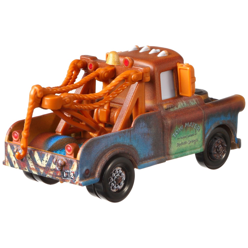 Pixar Cars 1:55 Mater mit Anhänger, Diecast-Fahrzeug