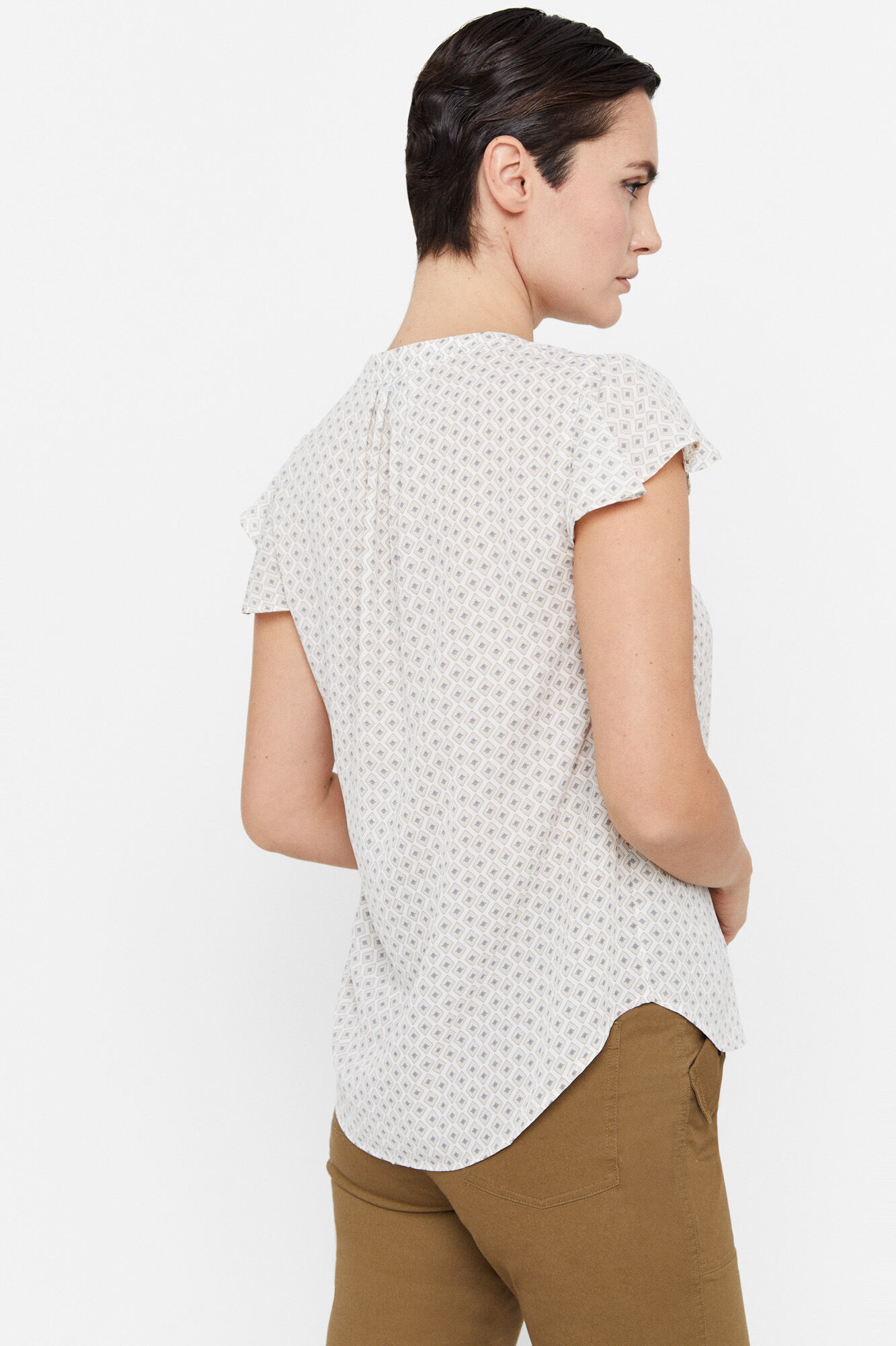 Blusa estilo mangá voador - Estampa verde