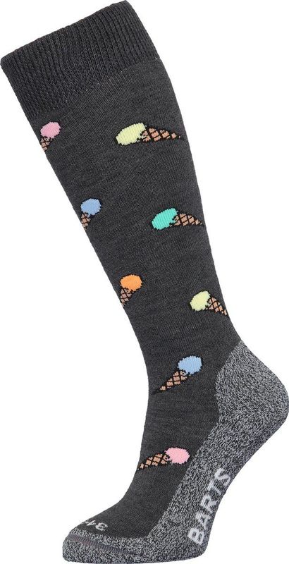 Skisok Barts Unisex Skisock Ice Cream Charcoal