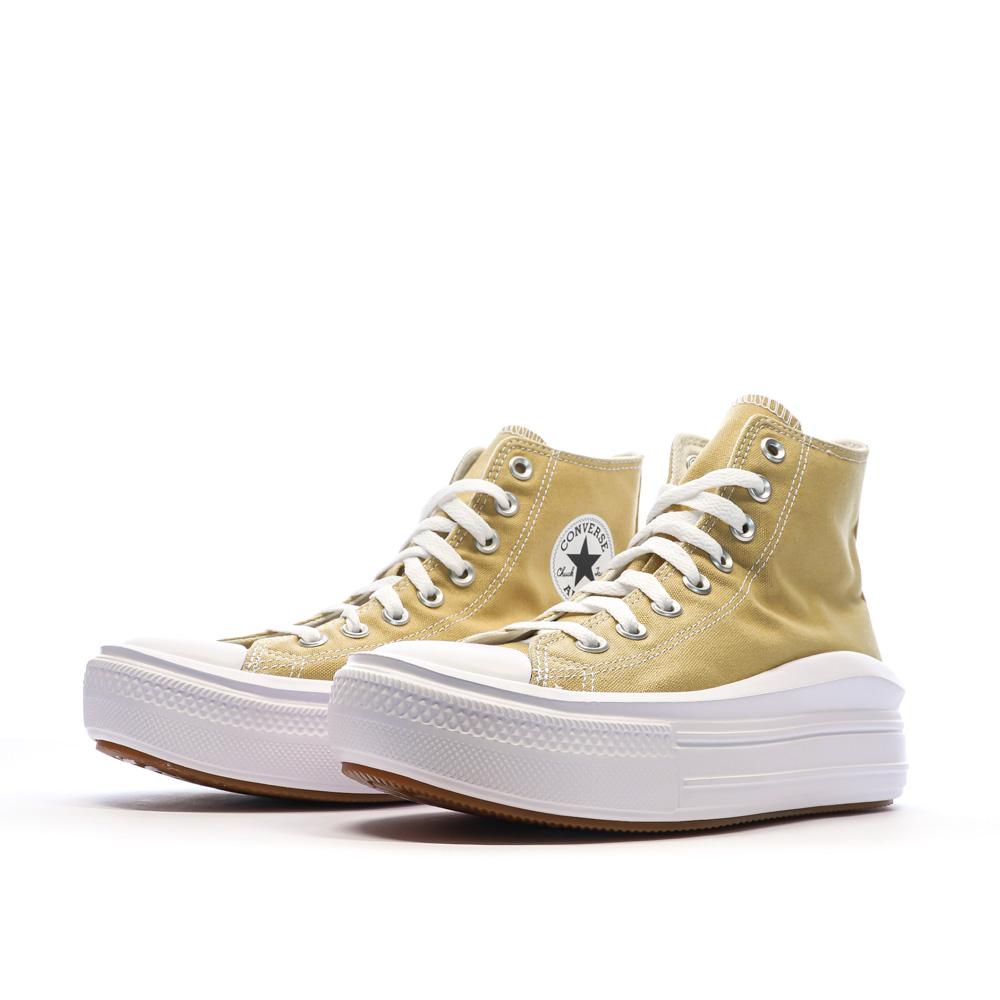Converse Baskets Moutarde Femme Converse Seasonal