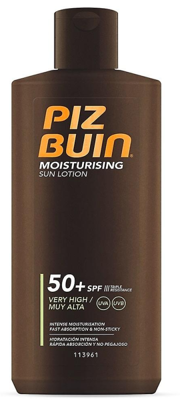 Piz Buin Zonnebrandcrème Moisturising SPF50 200ml