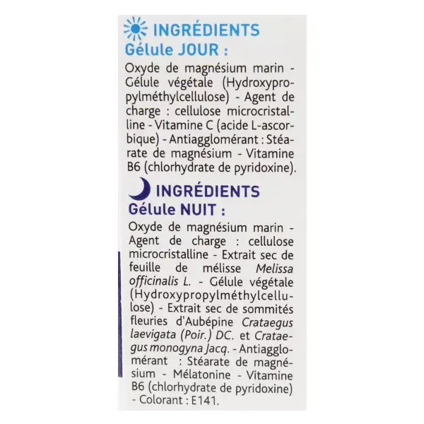 Nutreov Physcience Magne Control Stress Sleep 15 comprimidos para o dia + 15 comprimidos para a noite