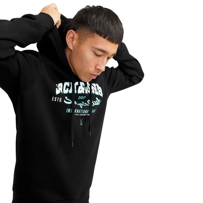 Jack & Jones Logo Hoodie Heren