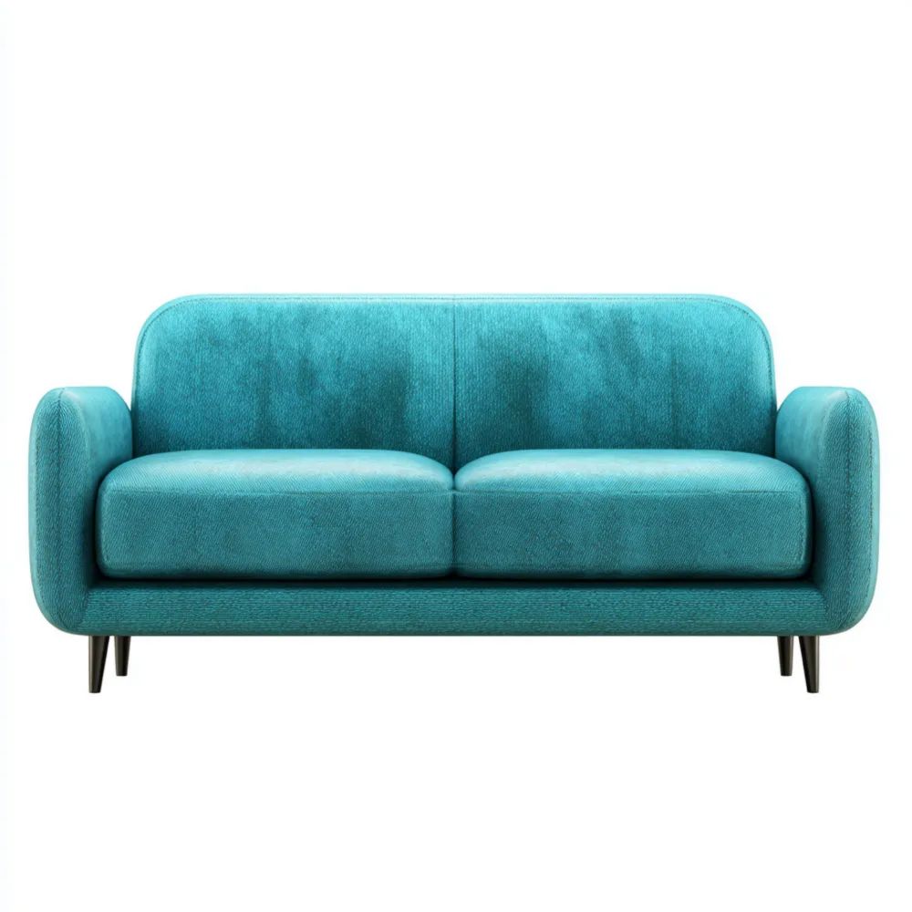 2-Sitzer-Sofa Stoff 150x85x80 cm – Türkis – Modernes Design