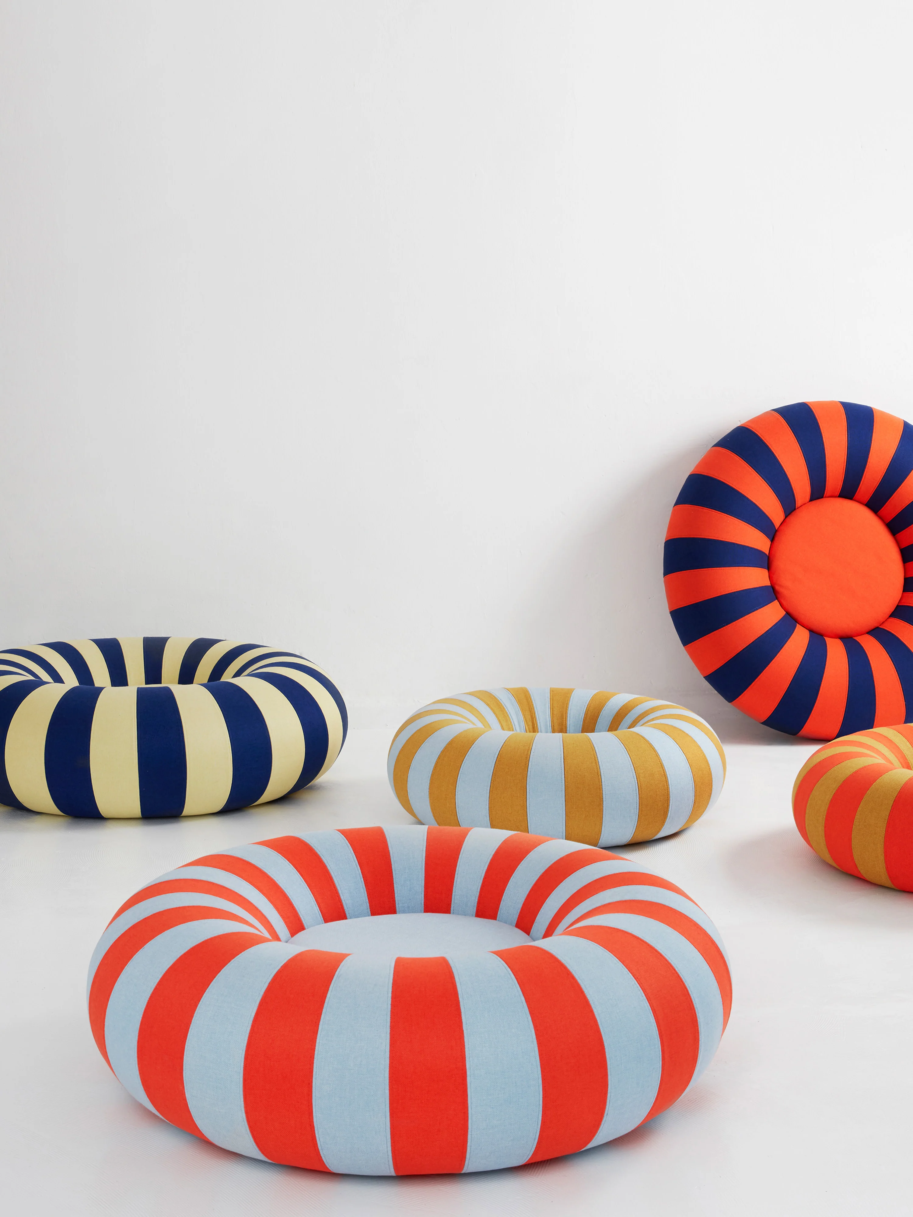 Ronde poef Float