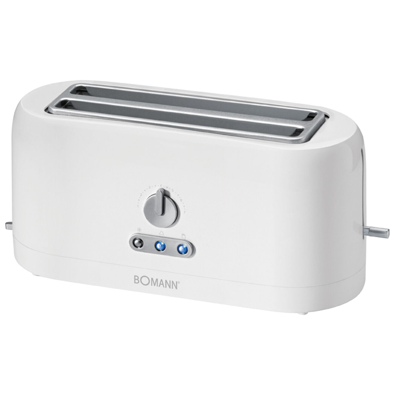 Bomann Grille-pain 4 tranches blanc - 1400W