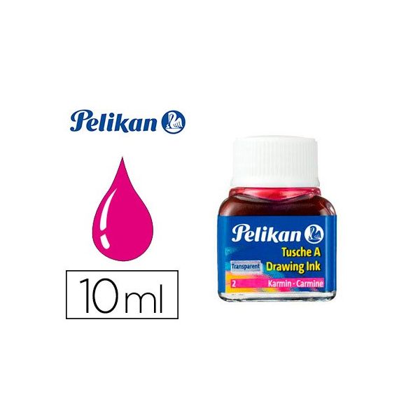 Pelikan Tinta da China 10ml Nº 2 Carmim - 90208