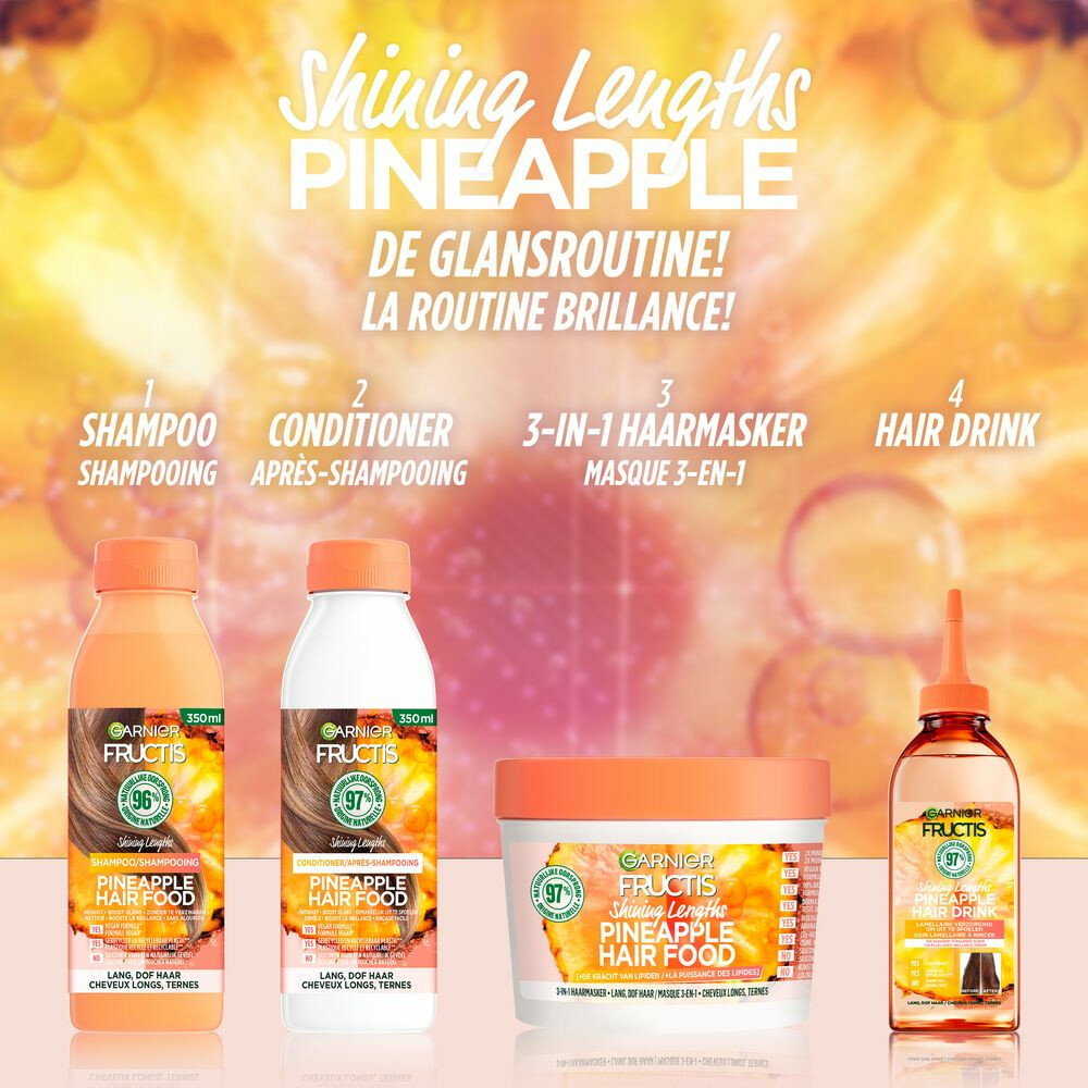 Garnier Fructis Pineapple Hair Food Haarmasker400 ml