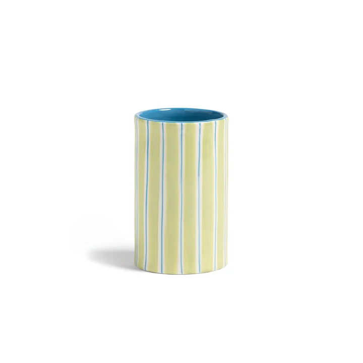 &klevering - Ray Vase 12,5 x Ø 8 cm, grün