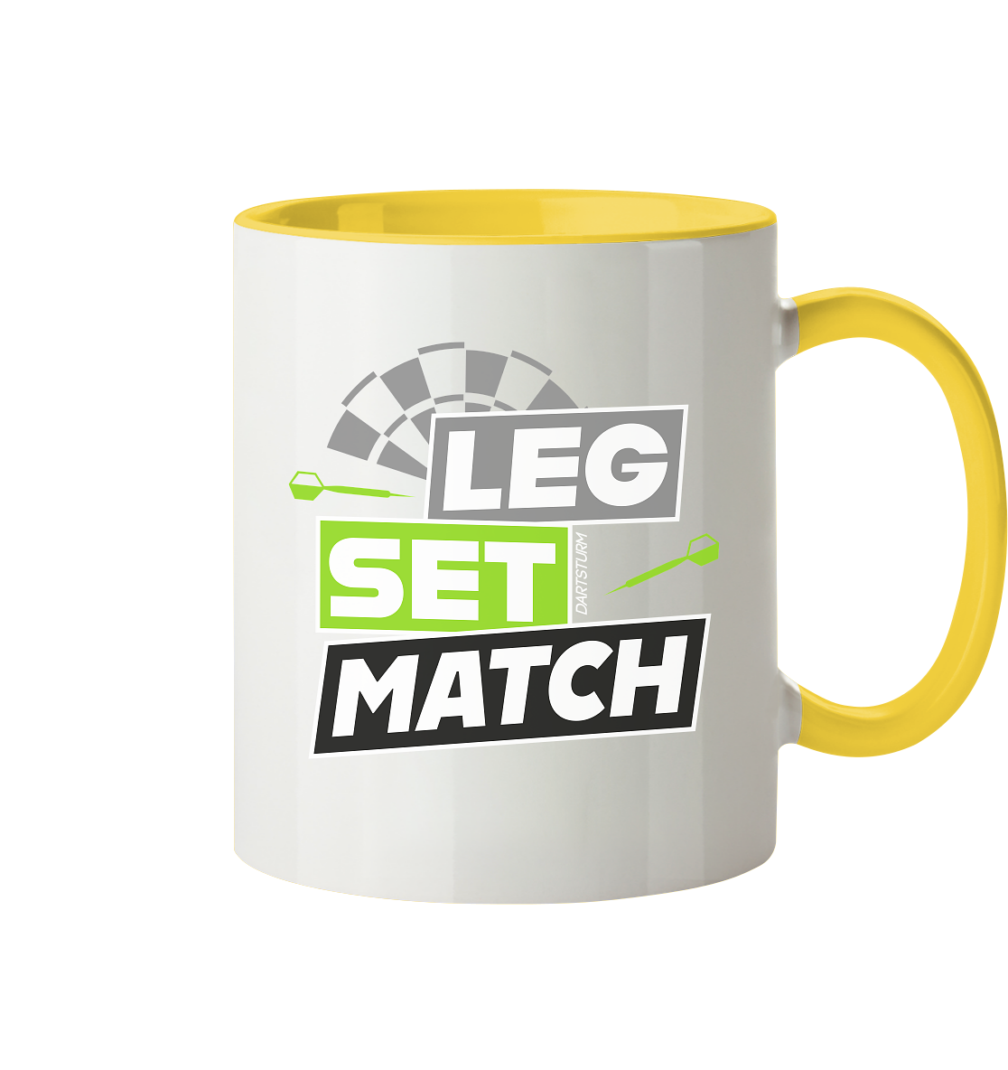 DartSturm - Leg Set Match - Tasse zweifarbig