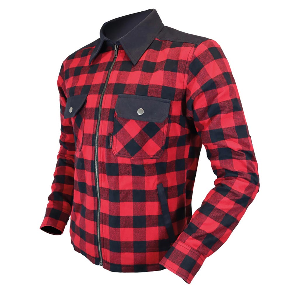Harisson - Surchemise femme Ranger Lady Fit Noir / Rouge