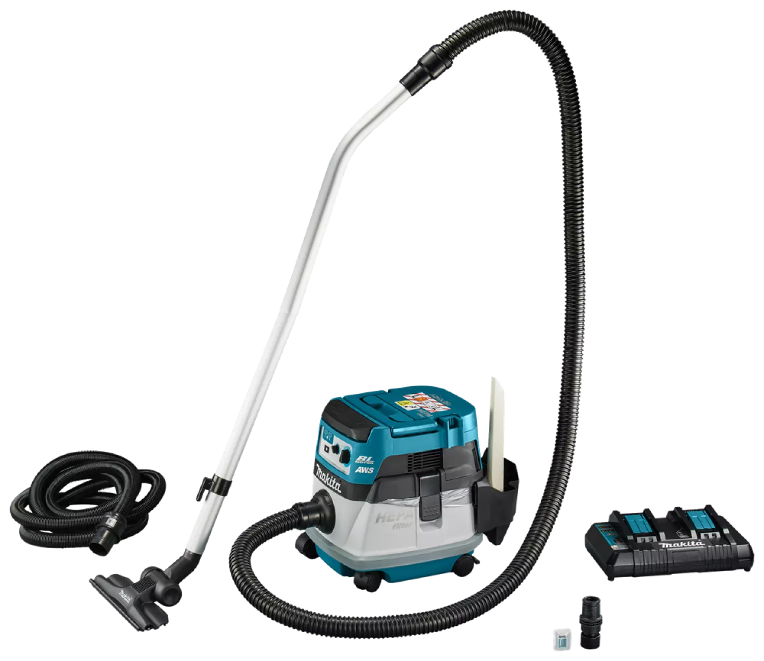 Makita DVC867LTX4 LXT 2x18V Li-ion Accu Stofzuiger set (2x 5,0 Ah)