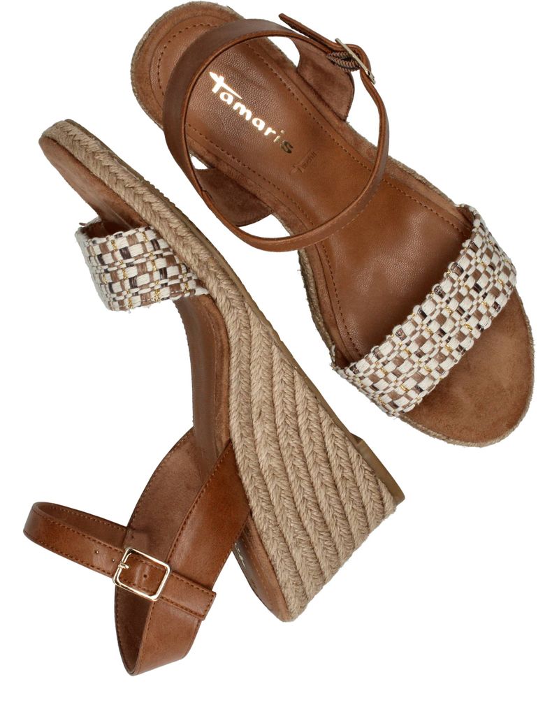 Tamaris Espadrilles Cognac Dames