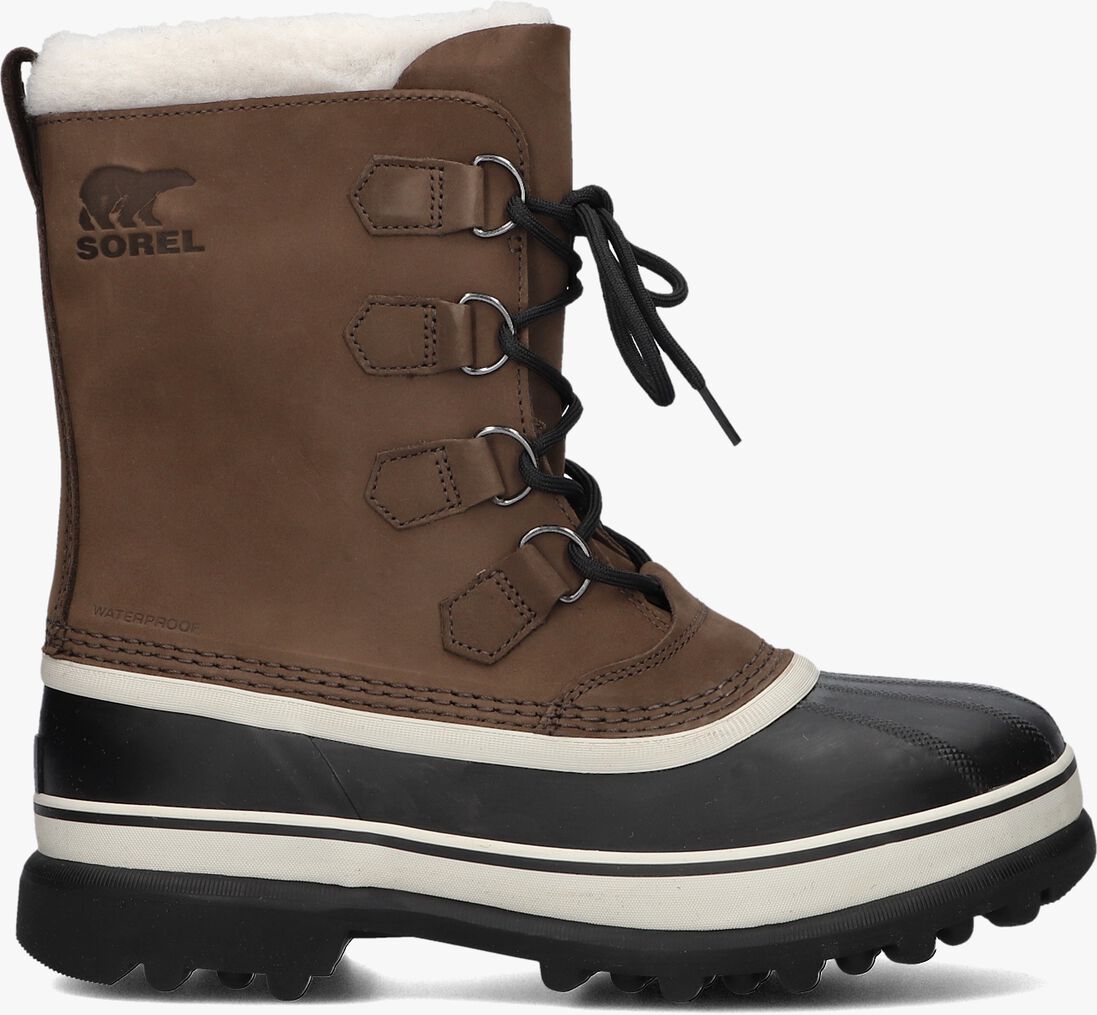 bruine sorel veterboots caribou
