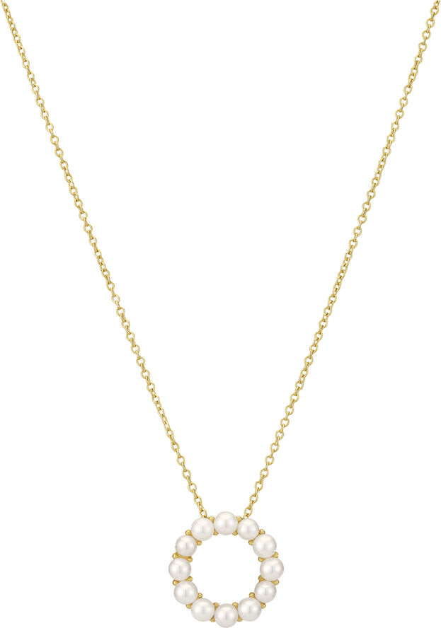 Sif Jakobs Jewellery BIELLA ALTRO PERLA NECKLACE 18 kt. forgyldt