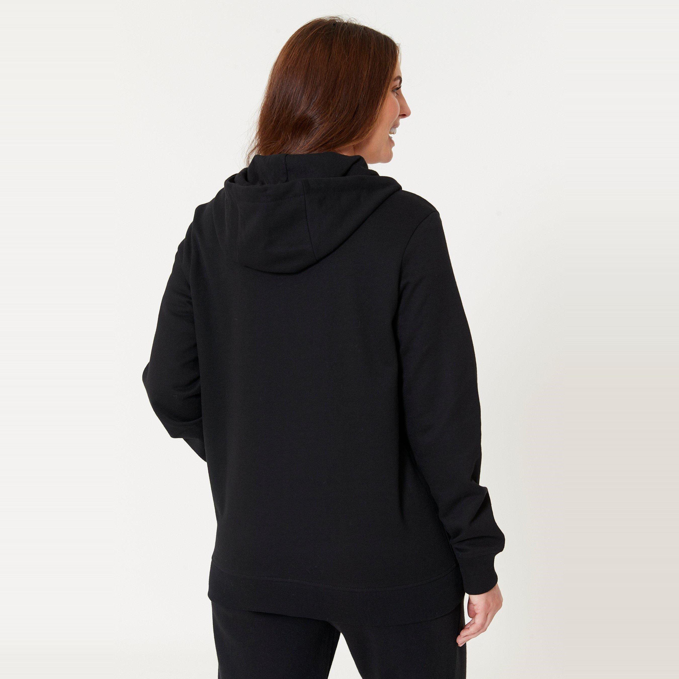 Be You Ladies Zip Through Longline Hoodie