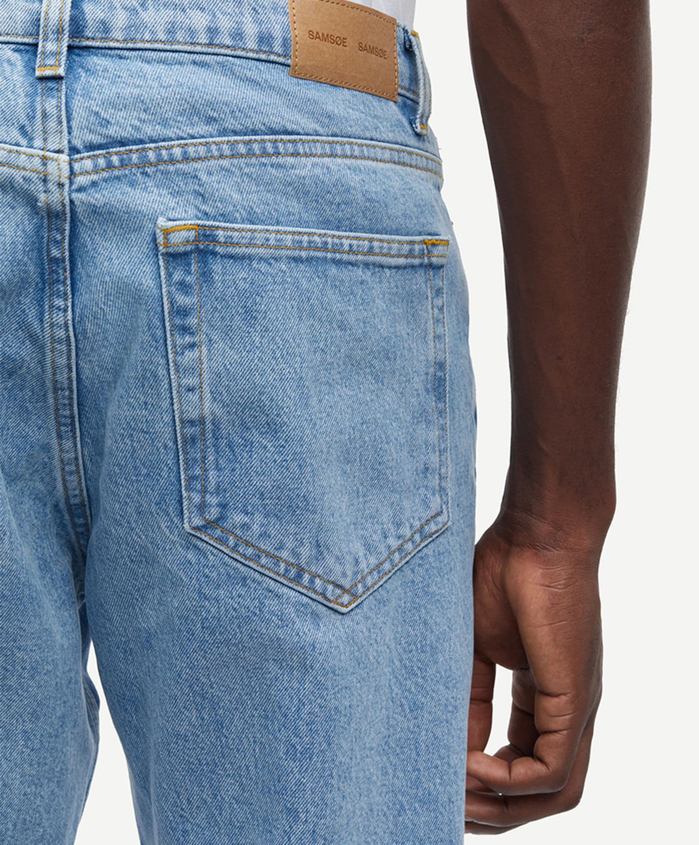 Samsøe Samsøe Eddie heren jeans blauw