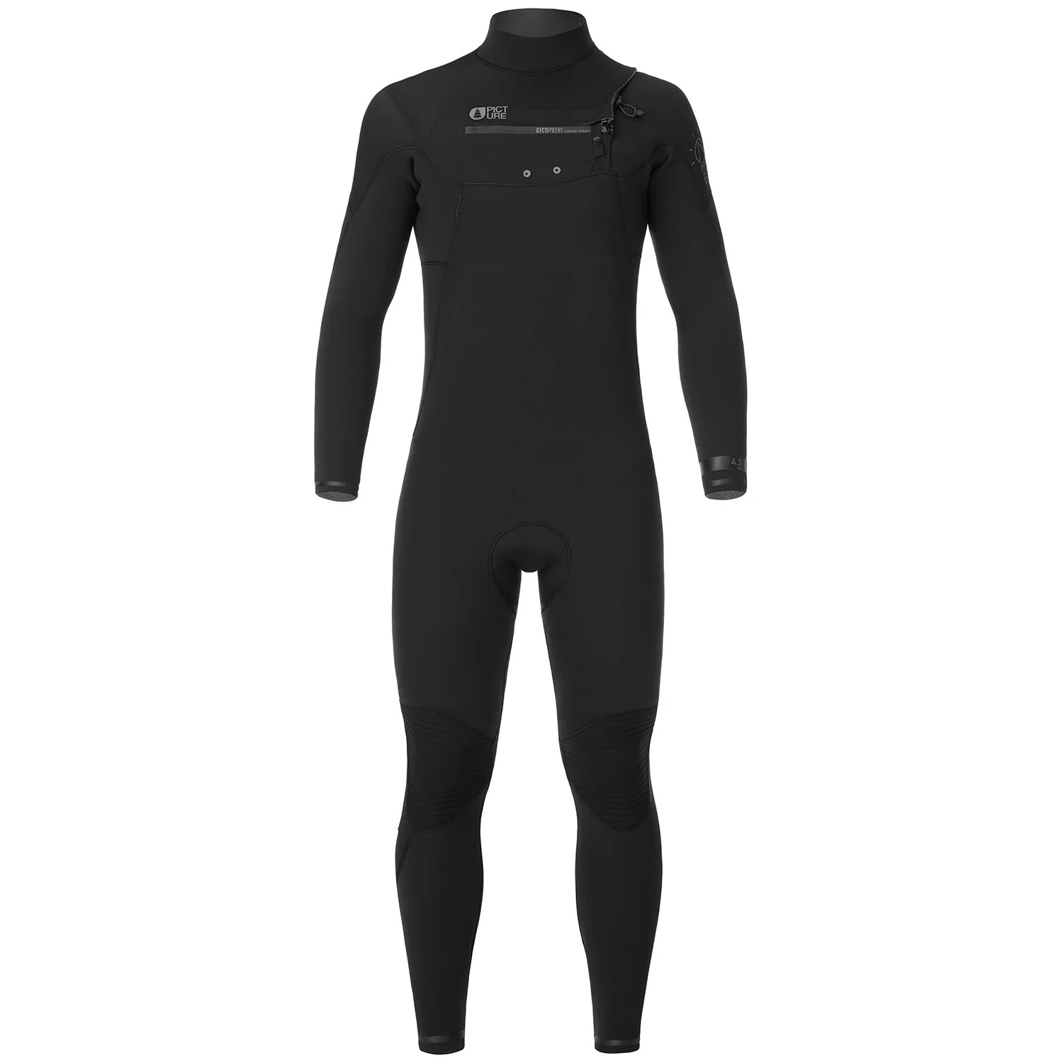 Picture EQUATION 3/2 Front Zip - Hommes Black