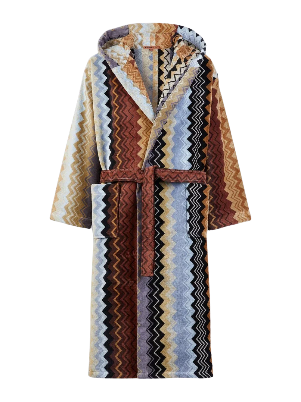 Missoni Home  Giacomo badekåbe - 160 Nero Multicolor