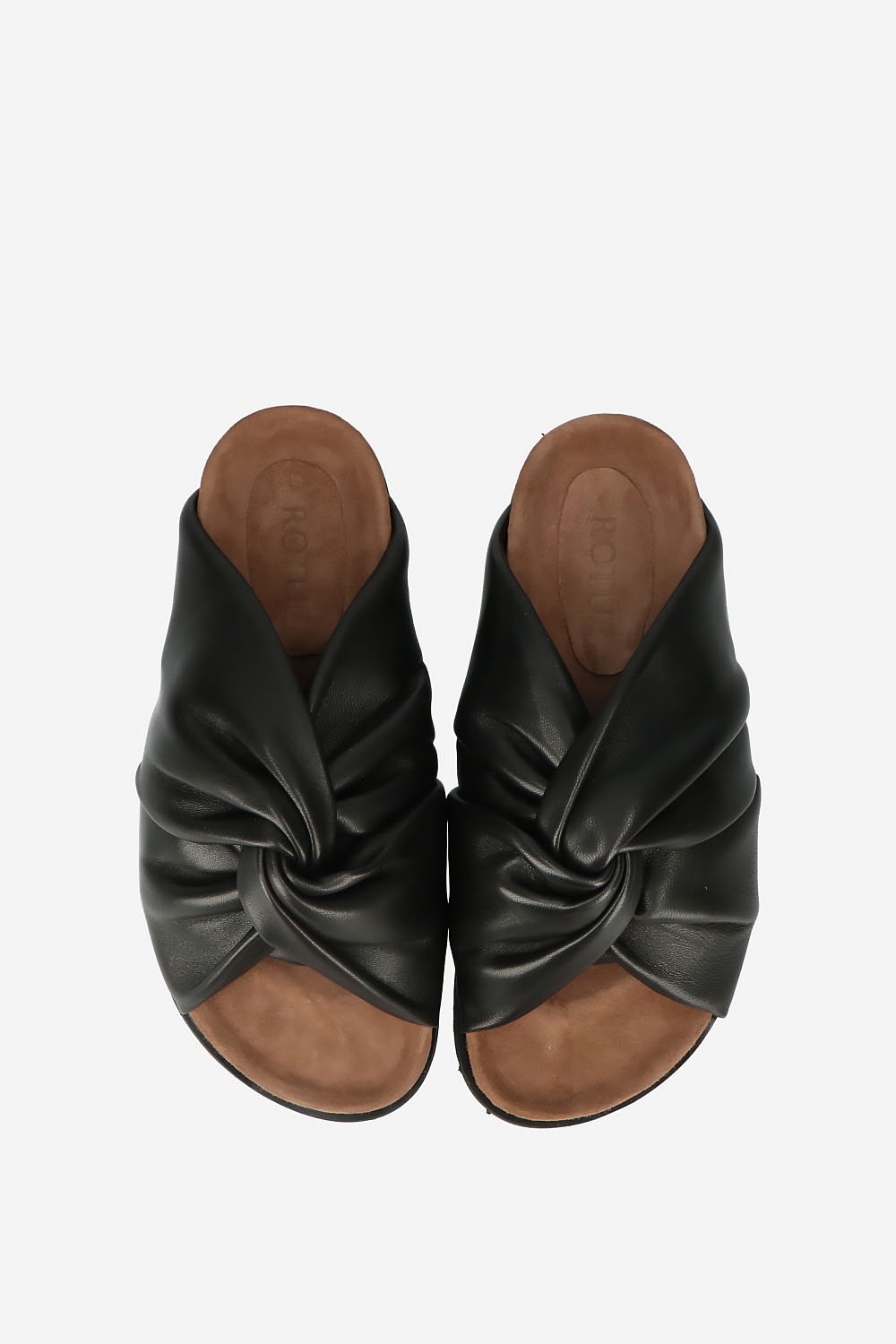 Fallin' leather sandals