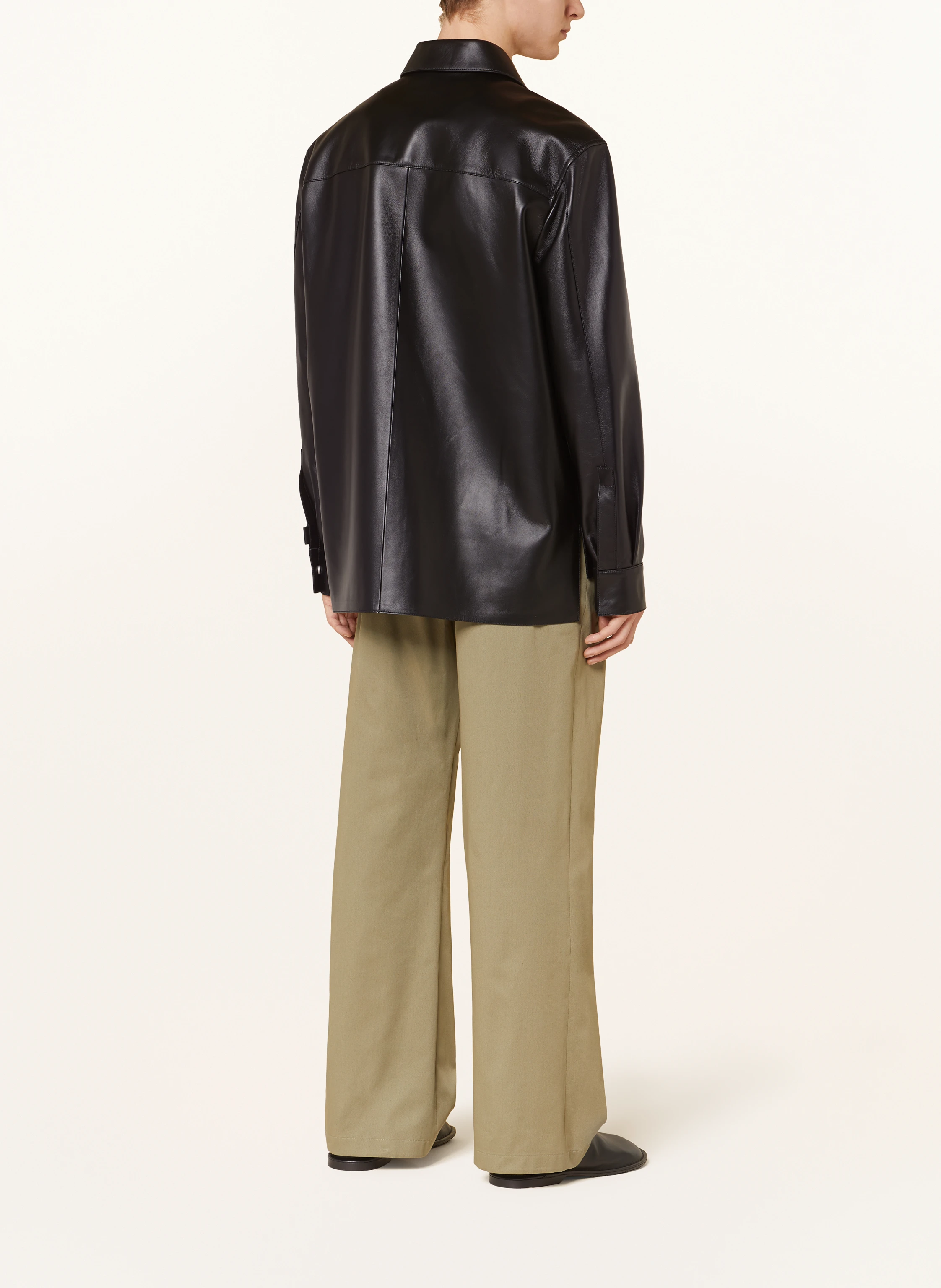 LOEWE Leder-Overjacket