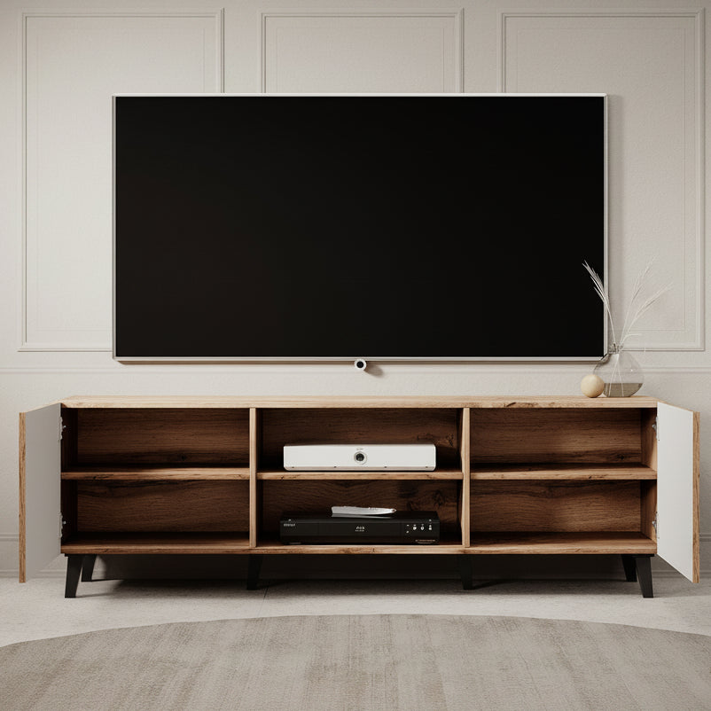 Vintar - TV-Meubel - Eiken - 150 cm