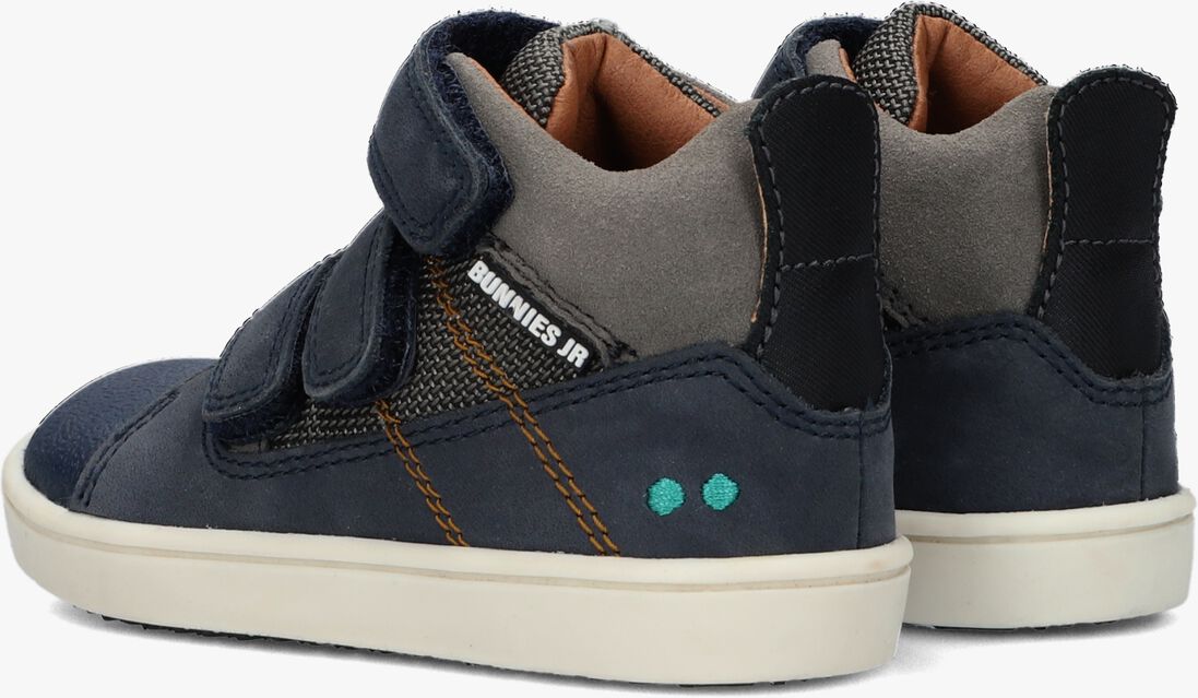 BUNNIESJR blauwe bunniesjr hoge sneaker patrick pit
