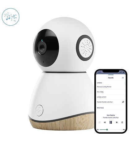 Maxi-Cosi Babyalarm m. WiFi - Connected Home - See - Hvid