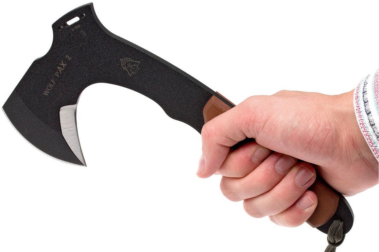 TOPS Knives Wolf pAX 2 bijl met mes, WPAX-02