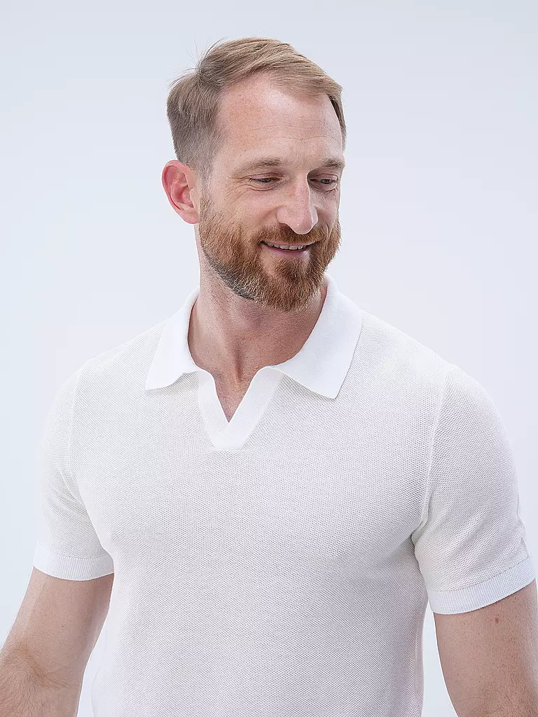 BOSS Poloshirt TEMPIO creme