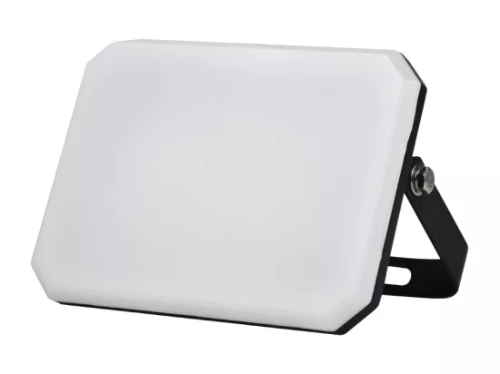 Projecteur LED Noir 230V 20W 4000K Couvercle Laiteux 2000lm 112x80x25,5 mm