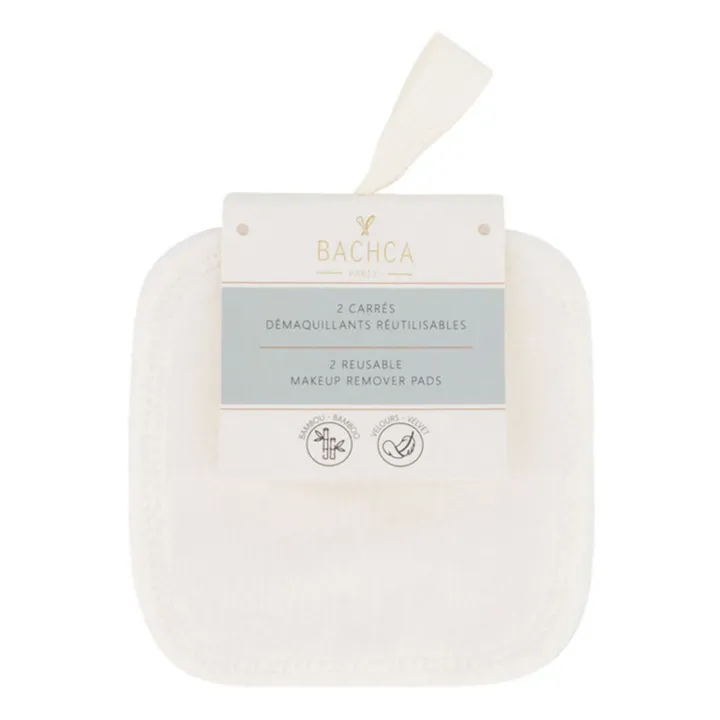 Bachca Coton réutilisable démaquillant - set de 2
