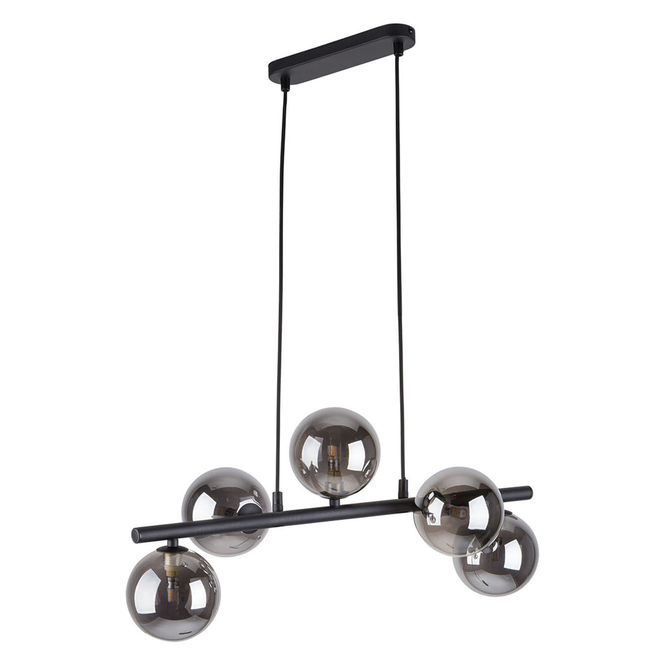 Micadoni Suspension Alioth noir/graphite - 27x63x115 cm