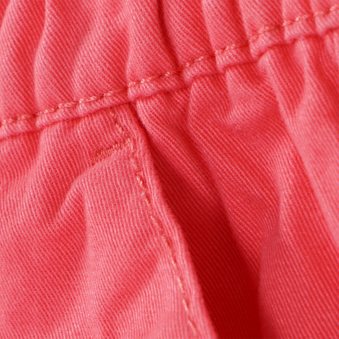 Topomini Baby Shorts in unifarben koralle