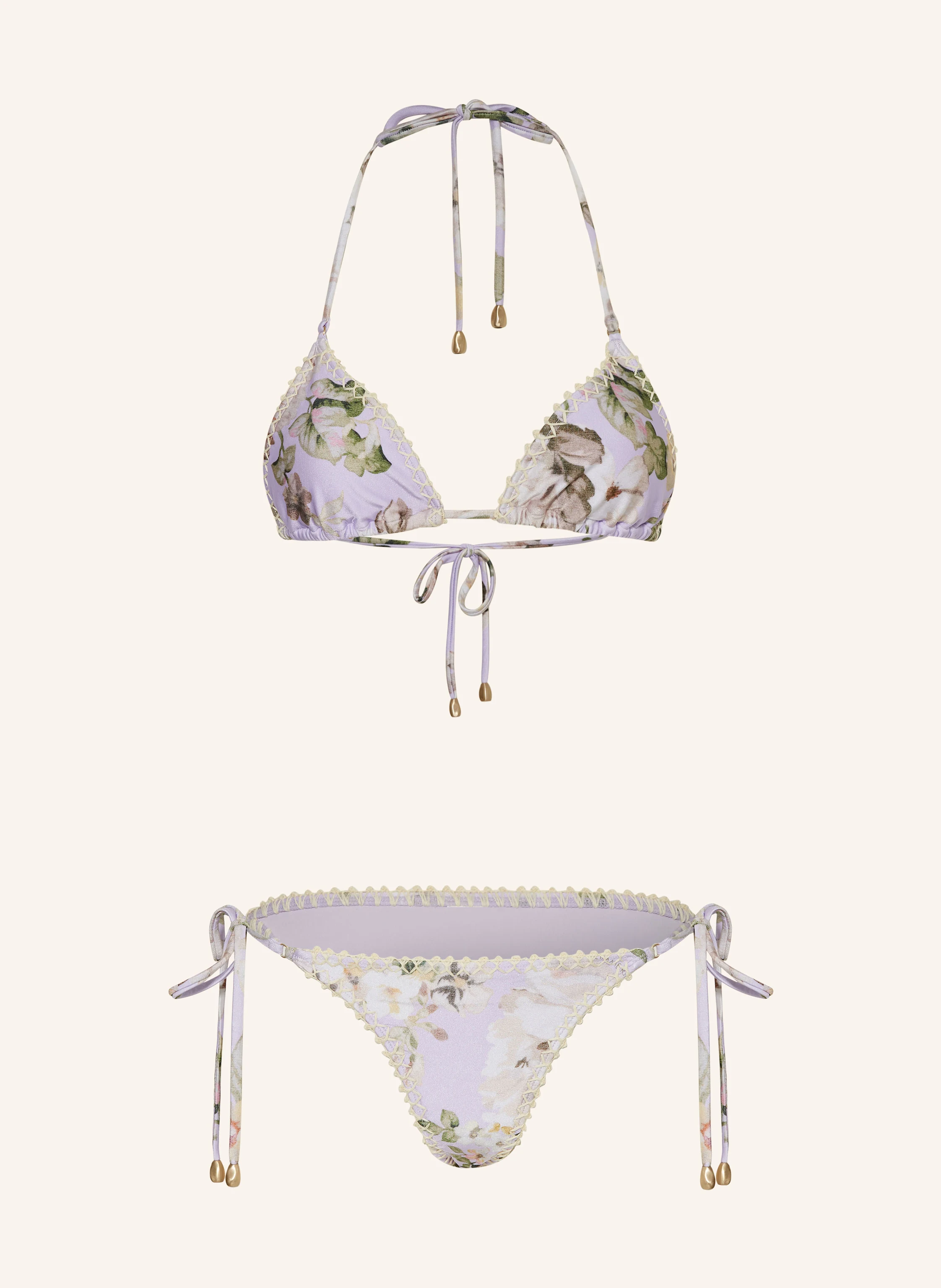 ZIMMERMANN Triangel-Bikini ACACIA