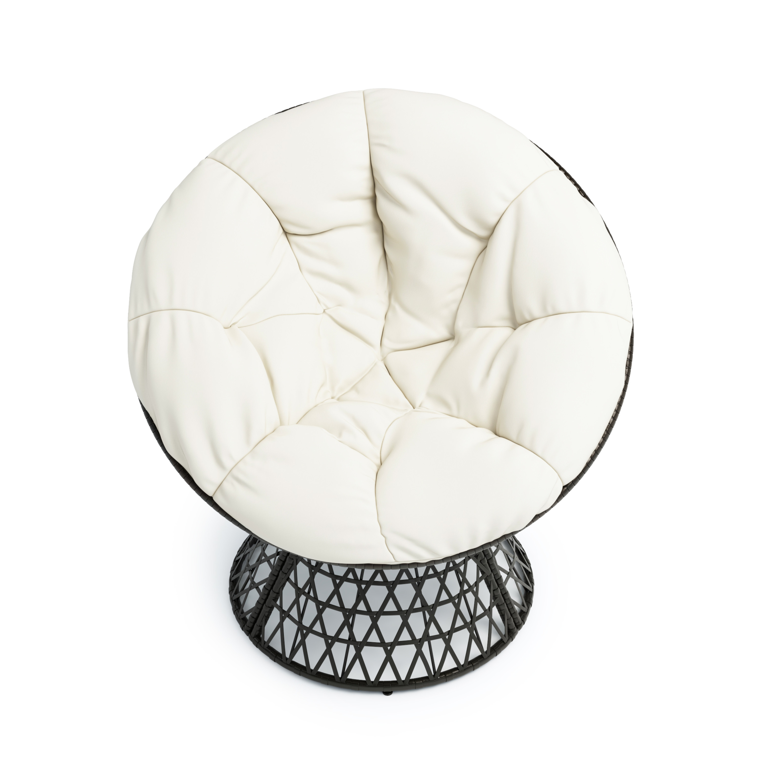 Loungesessel drehbar FOLKER weiss